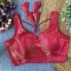 Tew Bollywood Pure Banarasi Silk With Golden Zari Blouse